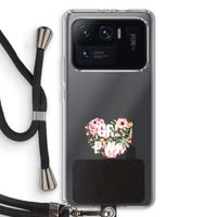 GRL PWR Flower: Xiaomi Mi 11 Ultra Transparant Hoesje met koord