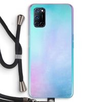 mist pastel: Oppo A92 Transparant Hoesje met koord