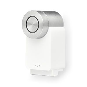 Nuki Smart Lock 4.0 Pro wit - slim deurslot met ingebouwde wifi en Power Pack