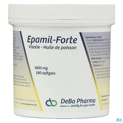 DeBa Pharma Epamil-Forte Visolie 180 Capsules
