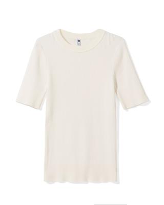 HEMA Damestrui Rib Wit (wit)
