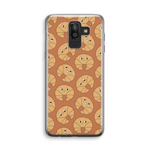 Croissant: Samsung Galaxy J8 (2018) Transparant Hoesje