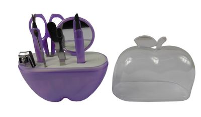 Hair Mode Manicure Set Appel - Paars