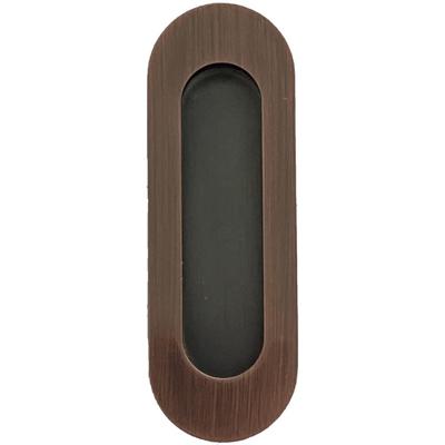 Schuifdeurkom ovaal 120x40 koper 500/RC