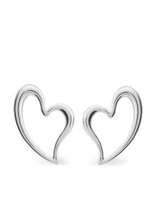 TANE México 1942 boucles d'oreilles Heart Water Drop en argent Sterling