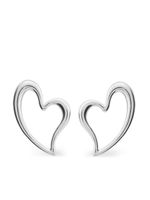 TANE México 1942 Heart Water Drop sterling-silver earrings - Argent - thumbnail