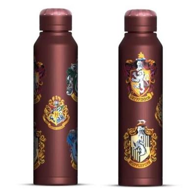 Harry Potter Metalen Drinkfles Colourful Crest 525ml