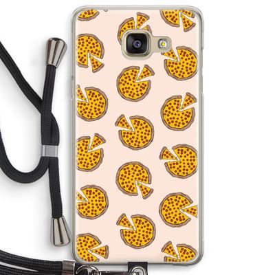 You Had Me At Pizza: Samsung Galaxy A5 (2016) Transparant Hoesje met koord