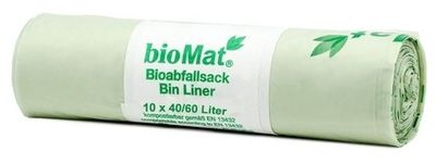 Biomat Composteerbare Vuilniszakken 40/60L