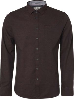 Shirt, l/sl, yarn dyed dots chili Shirt, l/sl, yarn dyed dots chili