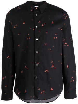 PS Paul Smith Katoenen overhemd - Zwart PS Paul Smith Katoenen overhemd - Zwart