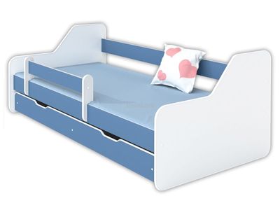 Viking Choice Kinderbed 160x80 wit / blauw Viking Choice Kinderbed 160x80 wit / blauw