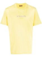 Missoni t-shirt à logo imprimé - Jaune - thumbnail