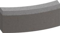 Bosch Accessoires Segmenten voor PRO boorkroon voor nat boren | 72 x 10 mm | 1 1/4 inch UNC | 7-delig - 2608601750