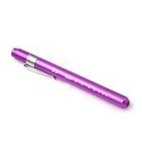 5 PC'S Mini Pocket penlight Torch licht LED zaklamp mond oor zorg inspectie lamp (paars)