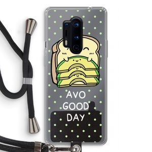 Avo Good Day: OnePlus 8 Pro Transparant Hoesje met koord