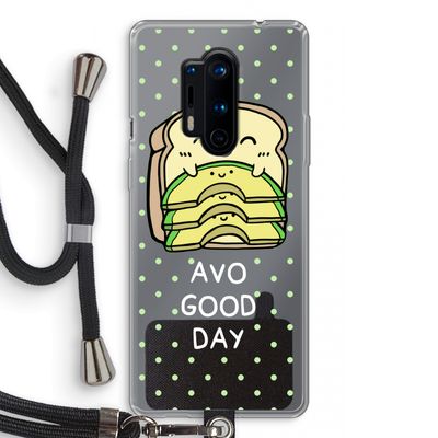 Avo Good Day: OnePlus 8 Pro Transparant Hoesje met koord