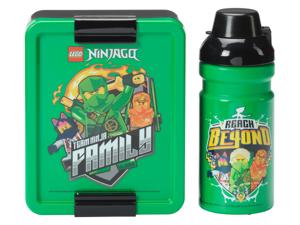 LEGO Broodtrommel en drinkfles (Groen)