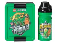 LEGO Broodtrommel en drinkfles (Groen)