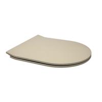 Toiletzitting BWS Calitri Softclose ClipOff Slim Mat Taupe Toiletzitting BWS Calitri Softclose ClipOff Slim Mat Taupe