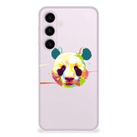 Samsung Galaxy S24 Plus Telefoonhoesje met Naam Panda Color - thumbnail