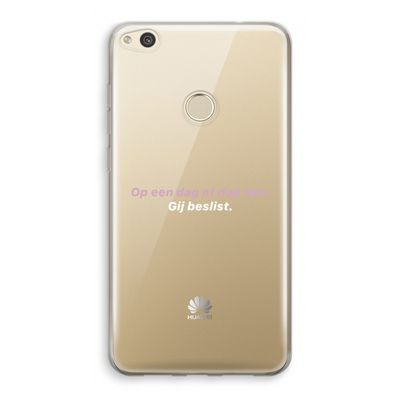 gij beslist: Huawei Ascend P8 Lite (2017) Transparant Hoesje