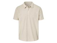 LIVERGY Heren poloshirt (Beige, M)