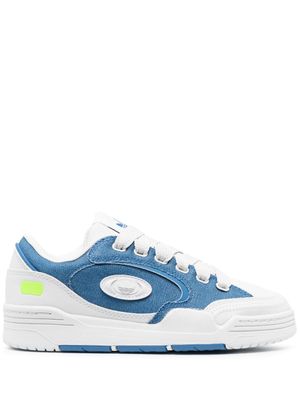 adidas baskets en toile à patch logo - Bleu