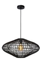 Lucide MAGALI - Hanglamp - Ø 56 cm - 1xE27 - Zwart