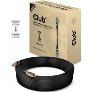 CLUB3D HDMI 2.0 UHD Active Optical Kabel HDR 4K 60Hz M/M 30 meter