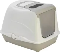 Moderna kattentoilet Flip Cat large 50 cm, warmgrijs