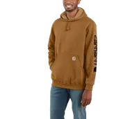 Carhartt Sleeve Logo Hooded Sweatshirt