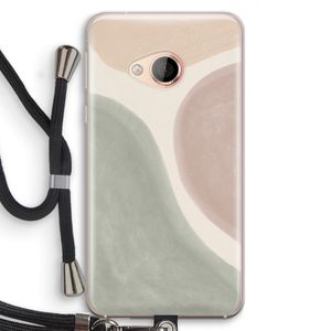 Geo #6: HTC U Play Transparant Hoesje met koord