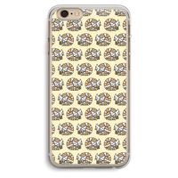 Slapende poes: iPhone 6 Plus / 6S Plus Transparant Hoesje