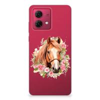 TPU Hoesje voor Motorola Moto G84 Paard