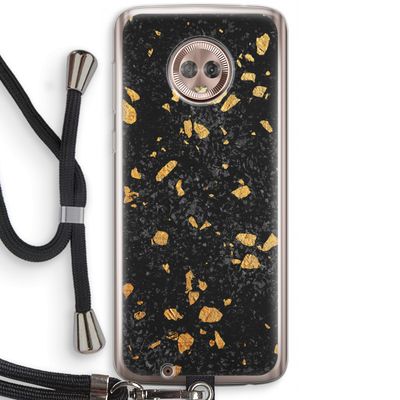 Terrazzo N°7: Motorola Moto G6 Transparant Hoesje met koord