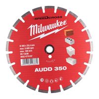 Milwaukee Accessoires DIAMOND CUTT.WHEEL DiaBl AUDD 350 - 1 pc - 4932471987