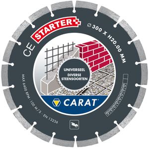 Carat DIAMANTZAAG UNIVERSEEL Ø400x20,00MM, CE STARTER - CES4002000 - CES4002000