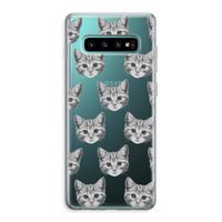 Kitten: Samsung Galaxy S10 Plus Transparant Hoesje