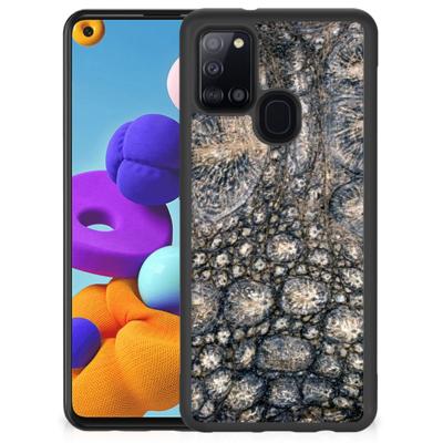 Samsung Galaxy A21s Back Cover Krokodillenprint