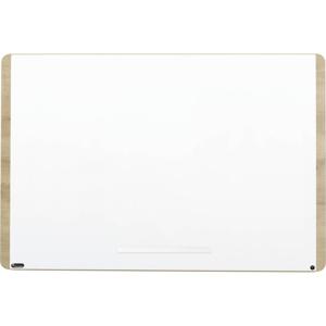 Rocada Whiteboard NAT6421 (b x h) 150 cm x 100 cm Wit (RAL 9003) Kunststof coating Incl. opbergbakje, Horizontaal- of verticaalformaat