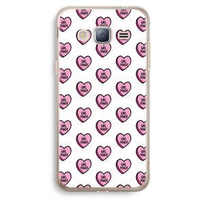 GIRL POWER: Samsung Galaxy J3 (2016) Transparant Hoesje