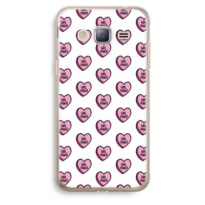 GIRL POWER: Samsung Galaxy J3 (2016) Transparant Hoesje