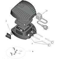 Oase AquaOxy 1000-4800 Slangenset - Complete Vijver Zuurstofkit voor Gezond Vijverleven