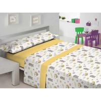 Dekbedovertrek set Hosteline FLO Multicolour Bed van 105 2 Onderdelen