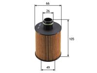 Oliefilter VALEO, u.a. für Suzuki, Opel, Fiat, Citroën, Lancia, Alfa Romeo, Peugeot, Saab, Piaggio, Vauxhall, Chevrolet, Ford - thumbnail