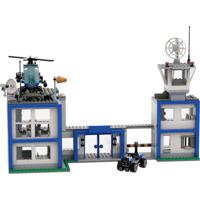 BRIXIES Plus Polizeistation / Police station Constructieset