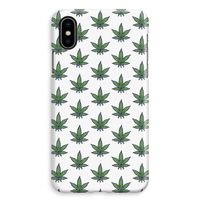 Weed: iPhone XS Max Volledig Geprint Hoesje