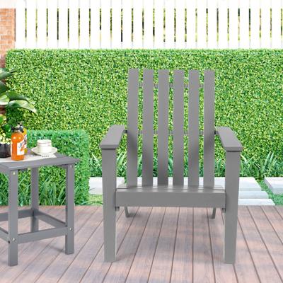 Buitenstoel van Hout Adirondack Klassieke Adirondack Loungestoel met Ergonomisch Ontwerp Acaciahout Patio Leunstoel