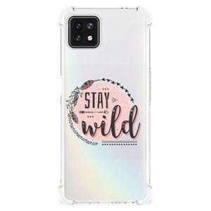 OPPO A53 5G | A73 5G Stevig Bumper Hoesje Boho Stay Wild